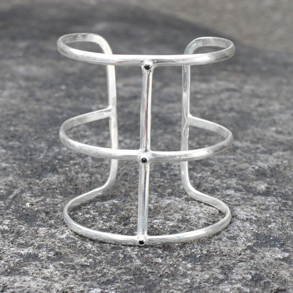 Bauxo Silver Adapt Cuff Bracelet NEW!